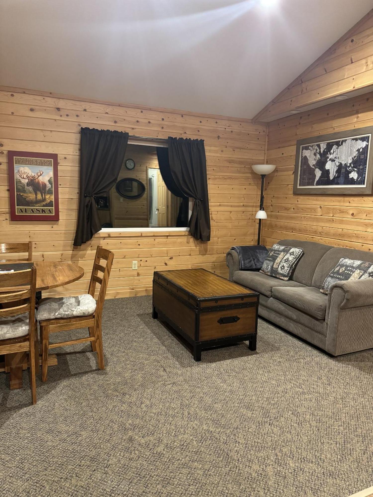 Susitna River Lodging, Backwoods Cabins Talkeetna Exterior foto